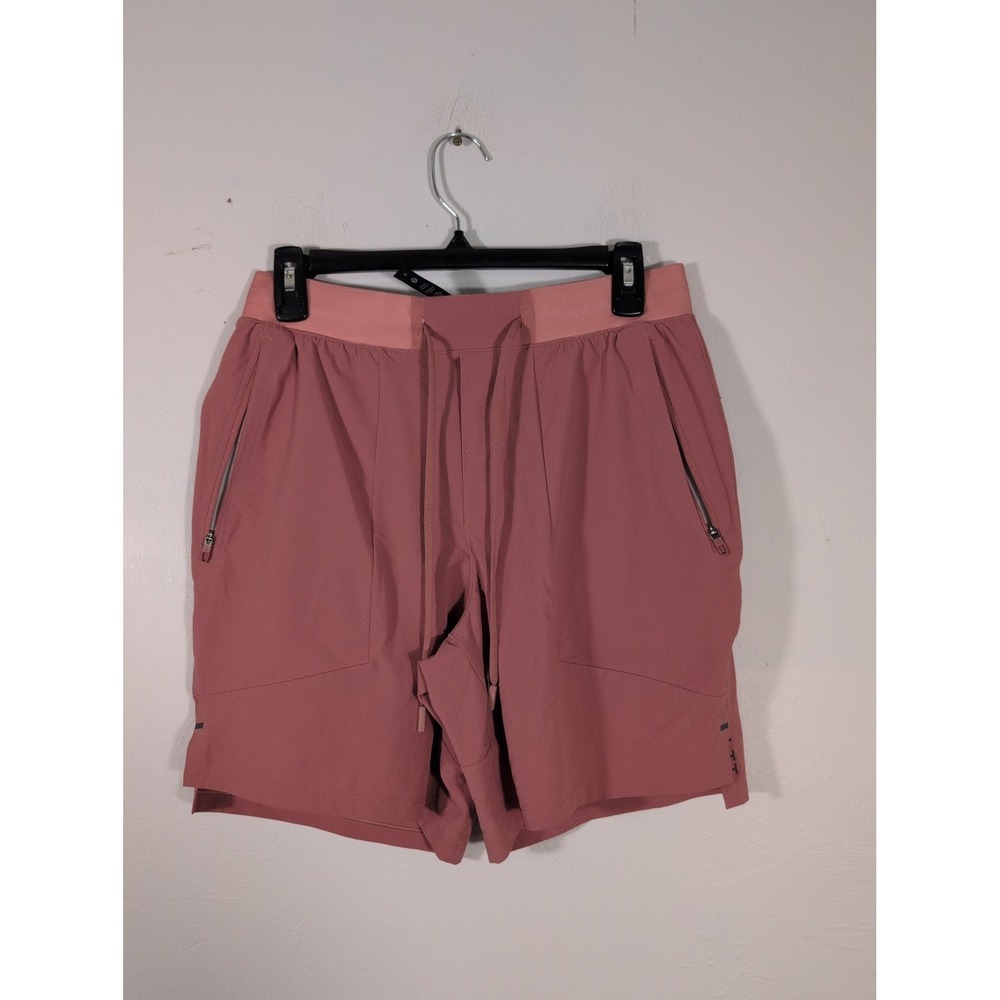 Lululemon Medium Drawstring Shorts Heathered Dusty Rose Mens
